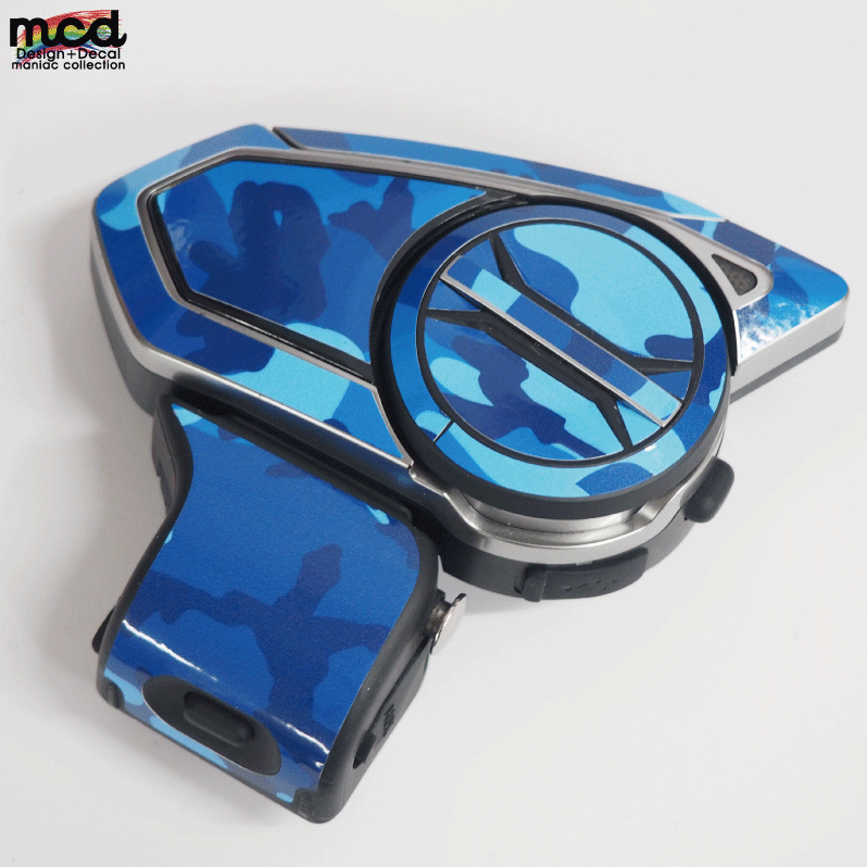 割引価格 50S セナ SENA スキンシール バイク用インカム 【迷彩青】 アクセサリー