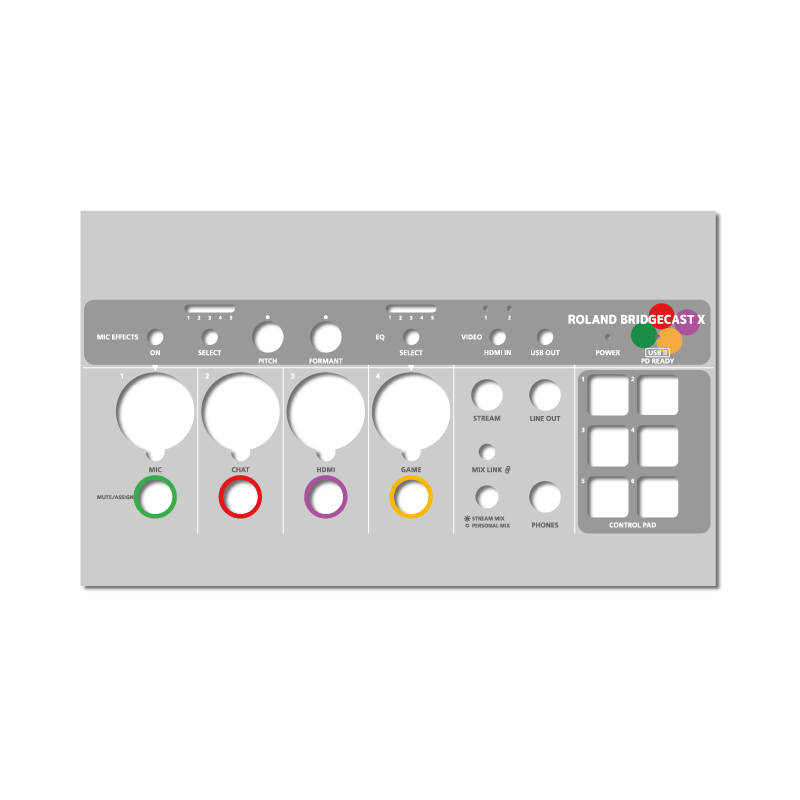 Roland BRIDGE CAST X Dual Bus Streaming Mixer and Video