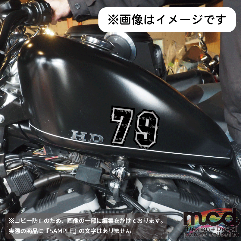 シルバー）ゼッケン ナンバーステッカー 黒数字 必要な数字を