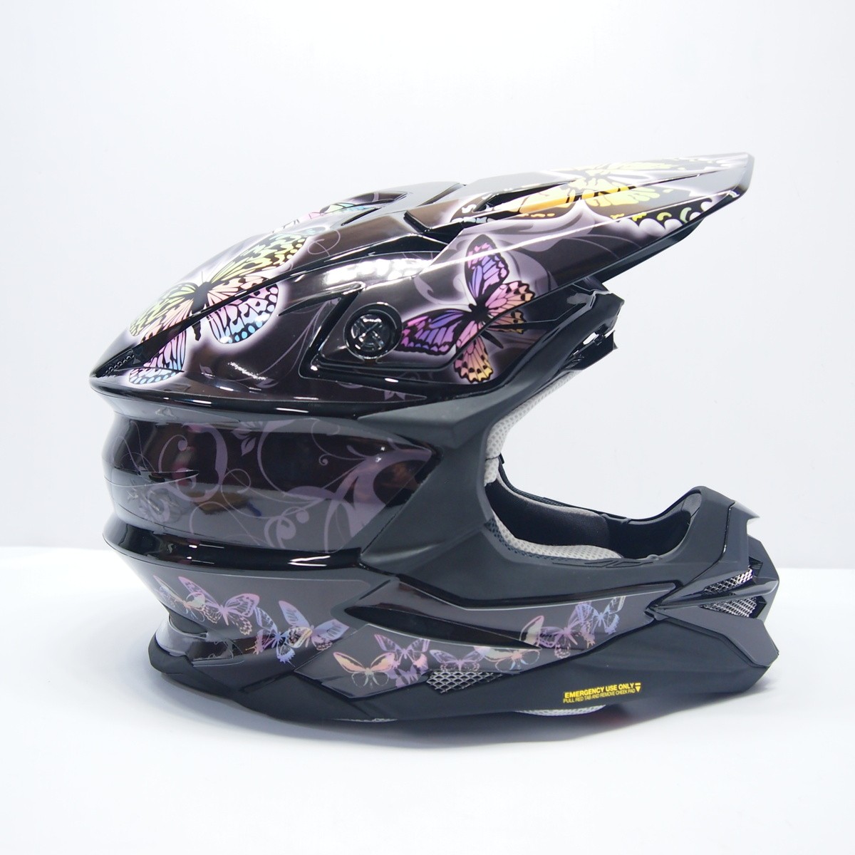 SHOEI VFX-WR Lサイズ用デカール ステッカー バタフライ 白
