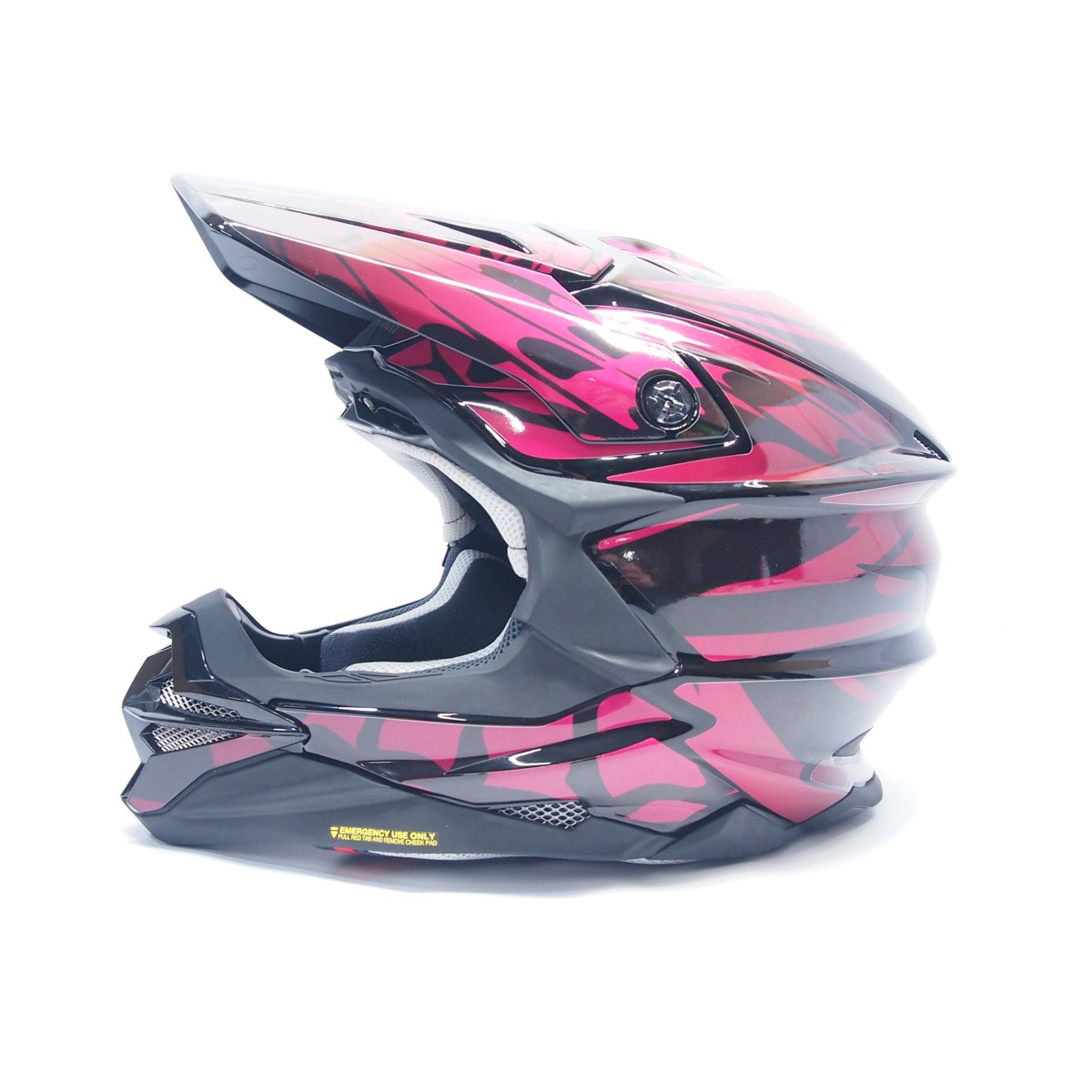 SHOEI VFX-WR Lサイズ用デカール ステッカー バタフライ/ピンク
