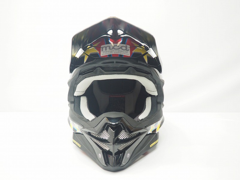 SHOEI VFX-WR Lサイズ用 名入れ対応 ヘルメット デカール 『流星』ショウエイ オリジナル ステッカー カスタム 傷防止 黒