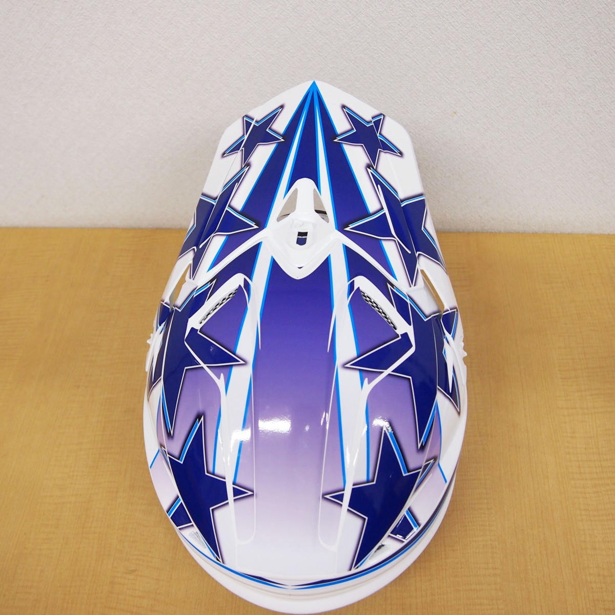 SHOEI VFX-WR Mサイズ用 名入れ対応 ヘルメット デカール 『流星』ショウエイ オリジナル ステッカー カスタム かっこいい ドレスアップ  傷防止