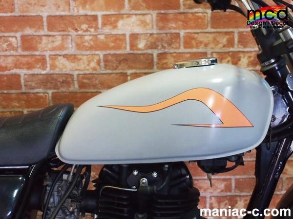 250tr タンク デカール ステッカー ラインカスタム マニアックコレクション
