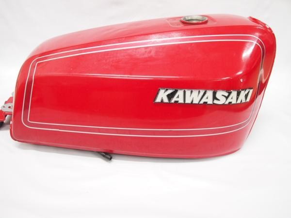 kawasaki Z400FX デカールセット 赤シルバー メタリックライン