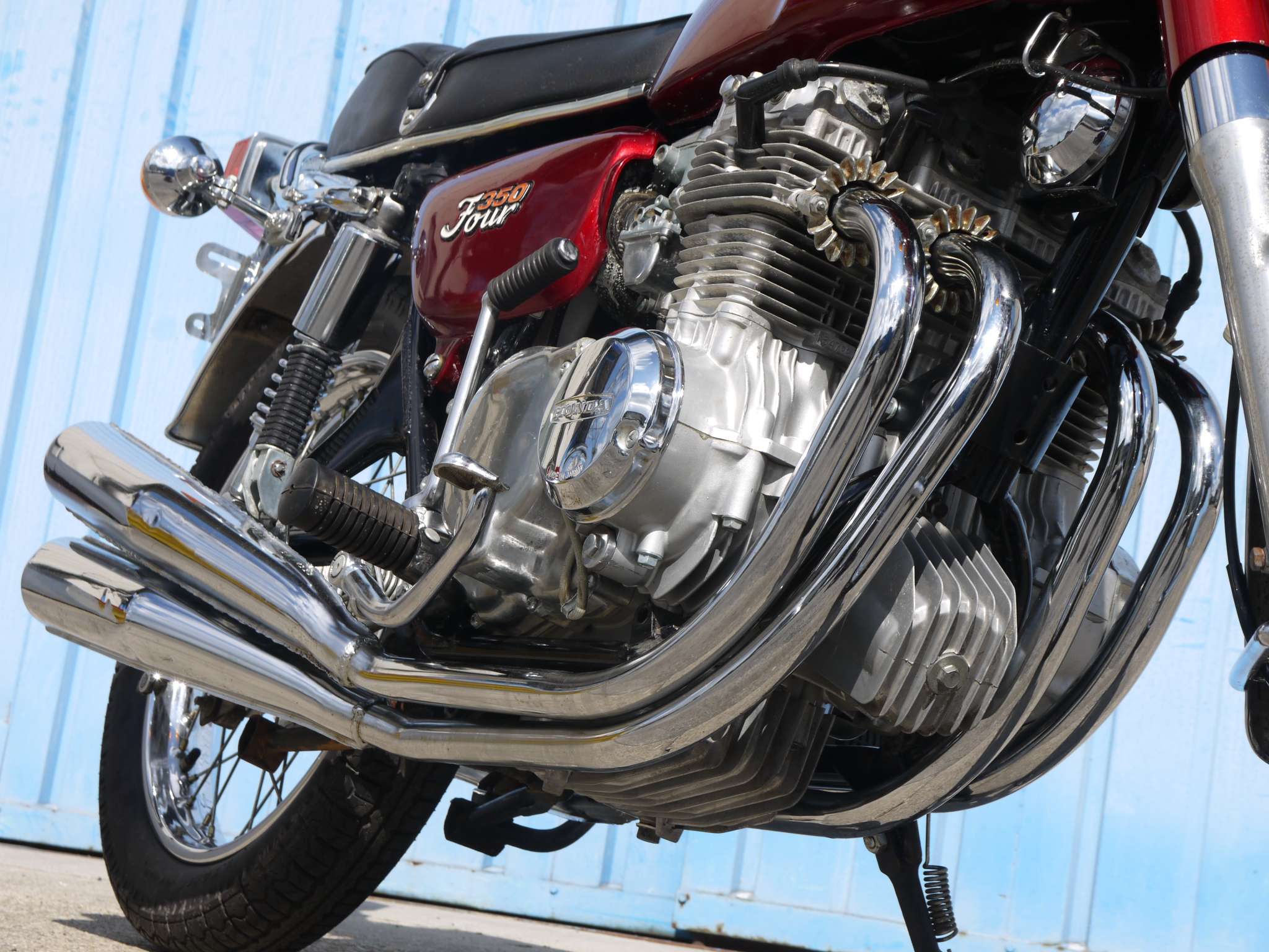 CB350F 純正 マフラー 4本 CB350FOUR CB400F HONDA