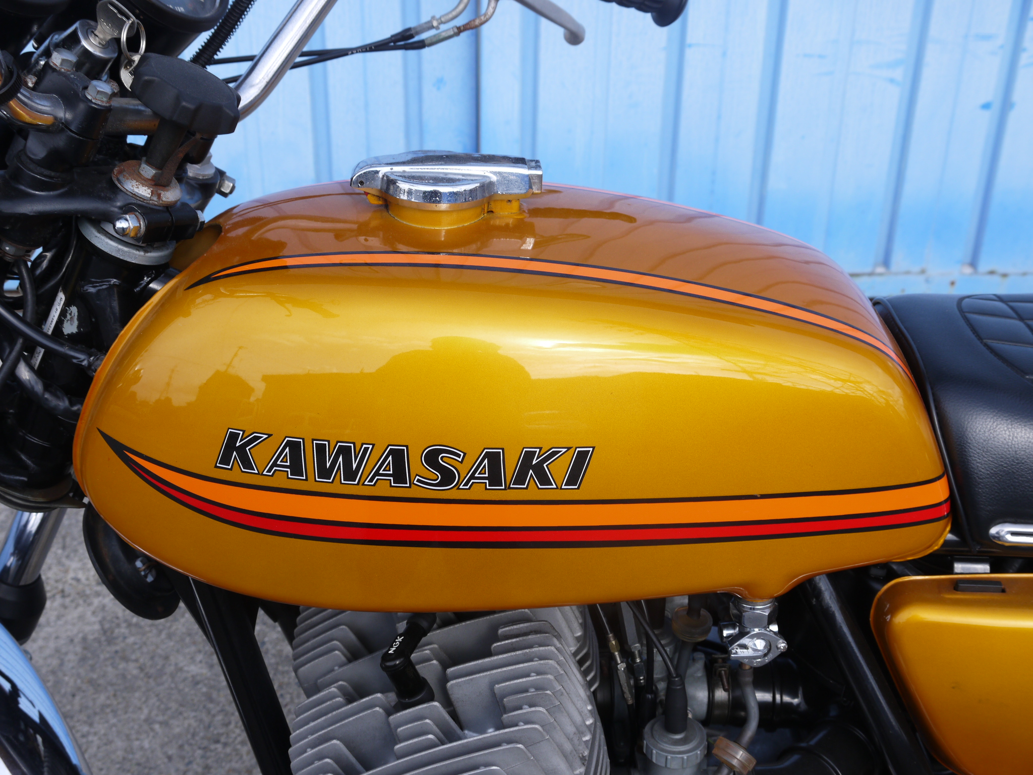 750ss H2A タンク-