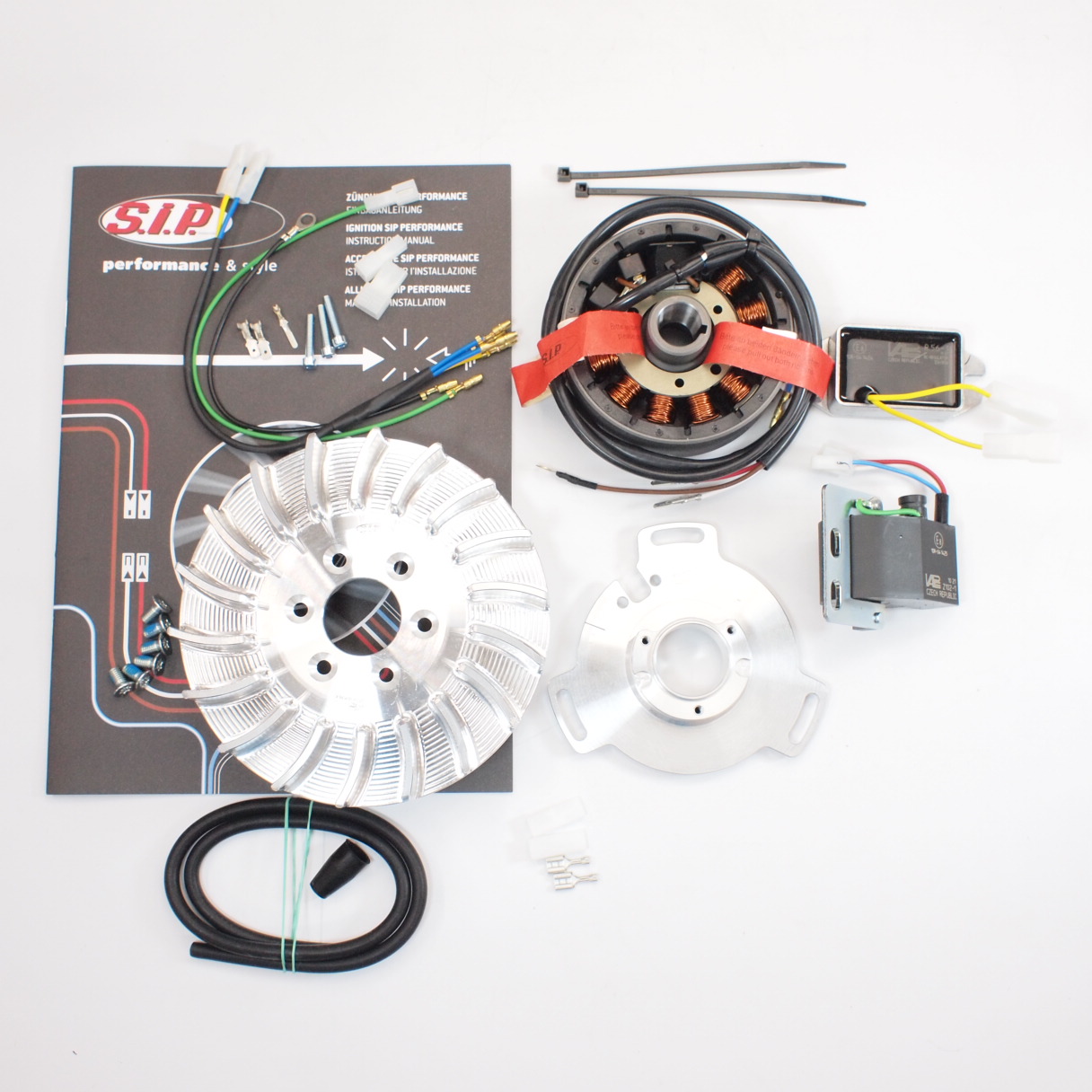 マニアックコレクション / ignition SIP PERFOEMANCE by VAPE Sport Lambretta スモールテーパー用  CDIキット 12V ACタイプ LI TV