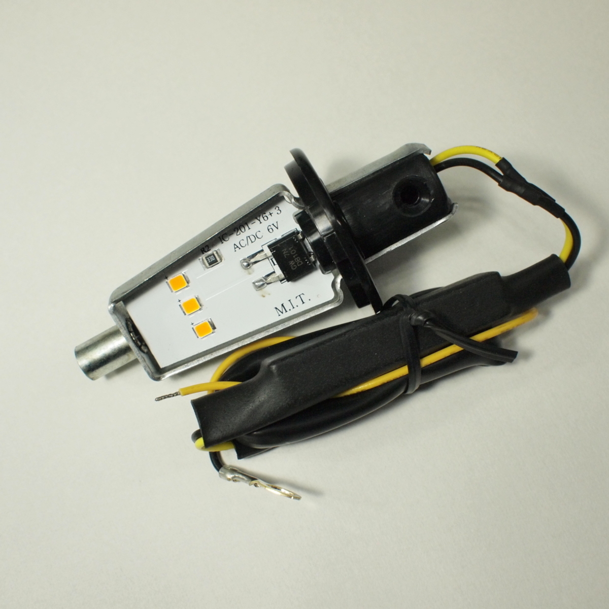 マニアックコレクション / VESPA 6V LED HELLAタイプ バーエンド スモーク ウインカーセット